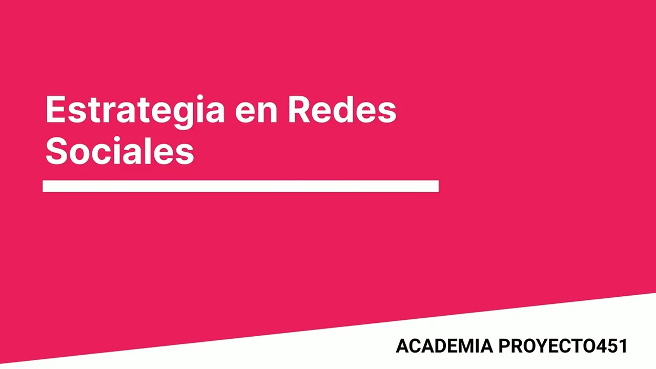 Estrategia en Redes Sociales | Los contenidos